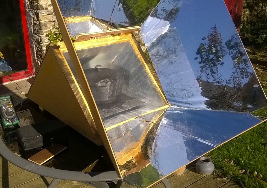 Four solaire à construire soi-même